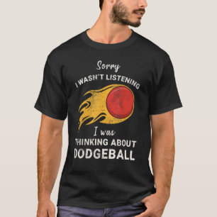 Entschuldige, dass ich nicht hörte, dass ich über T-Shirt