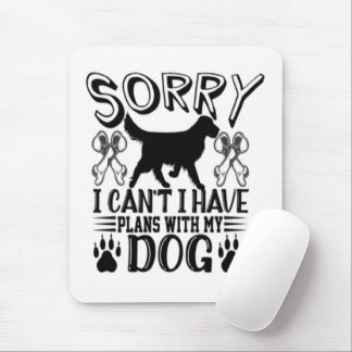 Entschuldige, dass ich Pläne mit meinem Dozent hab Mousepad