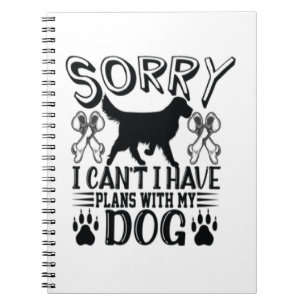 Entschuldige, dass ich Pläne mit meinem Dozent hab Notizblock