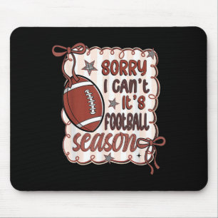 Entschuldige, dass ich seine Fußball-Saison Retro Mousepad
