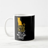 Entschuldige, dass ich spät dran bin kaffeetasse (Links)