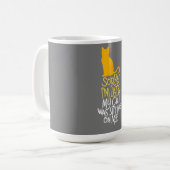 Entschuldige, dass ich spät dran bin kaffeetasse (Vorderseite Links)