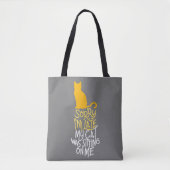 Entschuldige, dass ich spät dran bin tasche (Vorderseite)