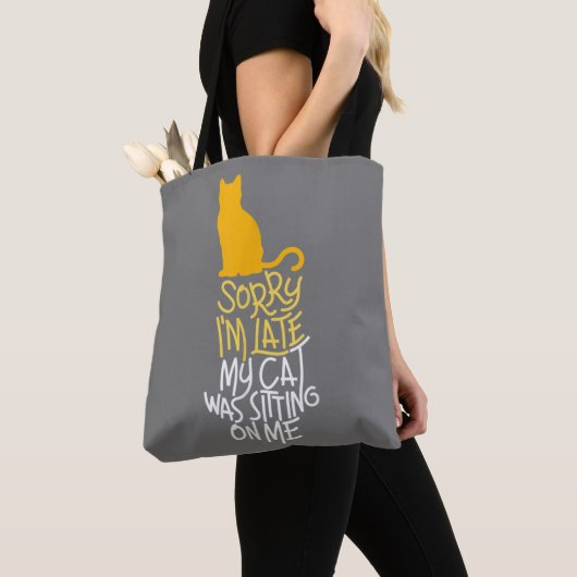 Entschuldige, dass ich spät dran bin tasche (Von Nahem)