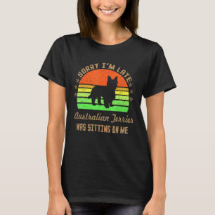 Entschuldige, dass ich spät dran bin, während mein T-Shirt