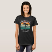 Entschuldige, dass ich spät dran war, als ich mit  T-Shirt (Vorne ganz)
