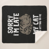 Entschuldige, dass ich zu spät auf meinem sonnigen sherpadecke (Vorderseite (Horizontal))