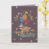 Entschuldige, dass ich zu spät bin. Happy Belated Karte (Gelbe Blume)