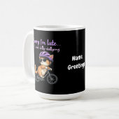 Entschuldige, dass ich zu spät bin, ich war tot mi kaffeetasse (Vorderseite Links)