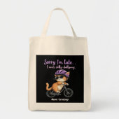 Entschuldige, dass ich zu spät bin, ich war tot mi tragetasche (Vorne)