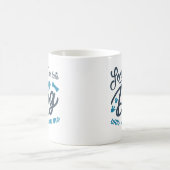 Entschuldige, dass ich zu spät bin kaffeetasse (Mittel)