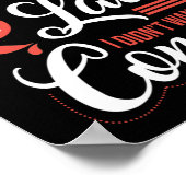 Entschuldige, dass ich zu spät Gewollt habe, nicht Poster (Ecke)