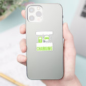 Entschuldige, dass ich zu spät in meinem Auto war  Aufkleber (Telefon)