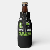 Entschuldige, dass ich zu spät in meinem Auto war Flaschenkühler (Flasche Rückseite)