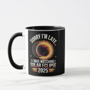 Entschuldige, dass ich zu spät war und die Sonnenf Tasse