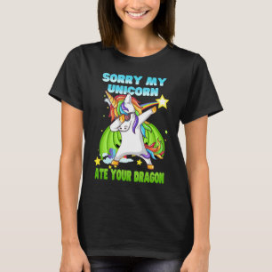 Entschuldige, dass mein Einhorn deinen Dagon aß T-Shirt