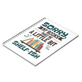 Entschuldige, dass meine Bücher mir ein wenig ein (Linke Seite)