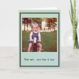 Entschuldige die Grußkarte Karte