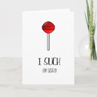 Entschuldige die Grußkarte