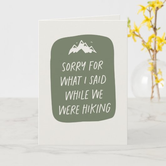 Entschuldige, was ich gesagt habe, während wir lus karte (Gelbe Blume)