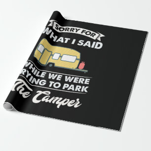 Entschuldige, was ich während des Wanderns gesagt Geschenkpapier