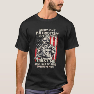 Entschuldige, wenn mein Patriotismus dir Vintagen T-Shirt