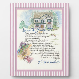 Entschuldigen Sie, Calligrafy - Audrey Jeanne Fotoplatte