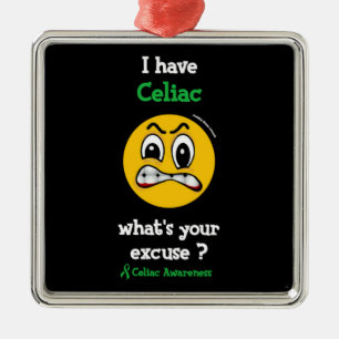 Entschuldigen Sie... Celiac Metal Ornament Aus Metall