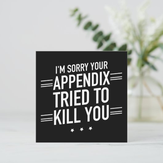 Entschuldigen Sie, dass Ihr Anhang versucht hat, I (Stehend Vorderseite)