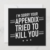 Entschuldigen Sie, dass Ihr Anhang versucht hat, I (Vorderseite)