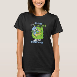 Entschuldigen Sie, dass mein Alligator meine Hausa T-Shirt