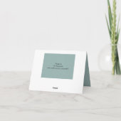 Entschuldigen Sie den Verlust des Beileids von Hau Karte (Rückseite)