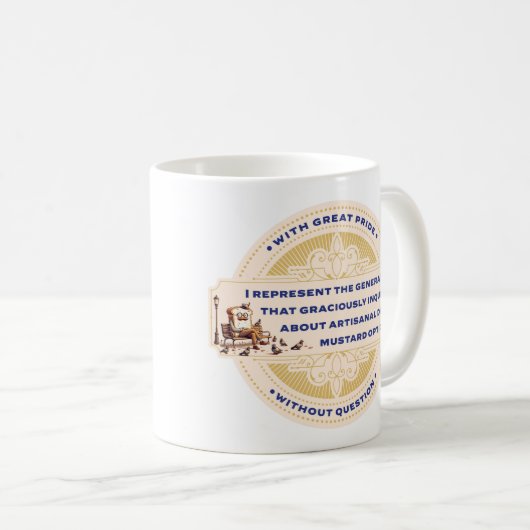 Entschuldigen Sie, haben Sie einen grauen Poupon? Kaffeetasse (VorderseiteRechts)