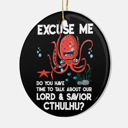 Entschuldigen Sie, haben Sie Zeit, über unseren He Keramik Ornament (Links)