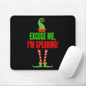 Entschuldigen Sie, ich#39;m Speaking Funny Kamala Mousepad (Mit Mouse)