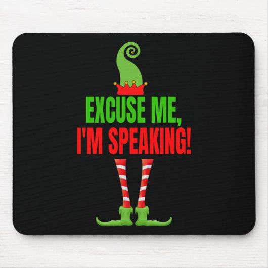 Entschuldigen Sie, ich#39;m Speaking Funny Kamala Mousepad (Vorne)