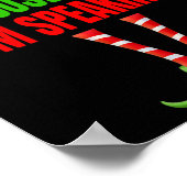 Entschuldigen Sie, ich#39;m Speaking Funny Kamala Poster (Ecke)
