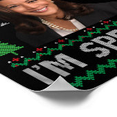 Entschuldigen Sie, ich spreche zu Weihnachten Kama Poster (Ecke)