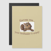 Entschuldigen Sie...Ihr Vogelzuführung ist leer Magnetkarte (Vorne/Hinten)