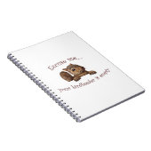 Entschuldigen Sie...Ihr Vogelzuführung ist leer Notizblock (Rechte Seite)