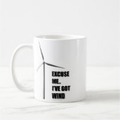 Entschuldigen Sie mich. Ich habe Wind - Tasse (Links)