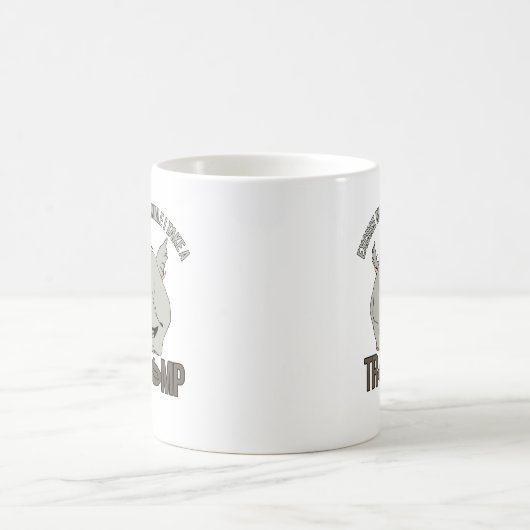 Entschuldigen Sie mich, während ich einen Trump -  Kaffeetasse (Mittel)