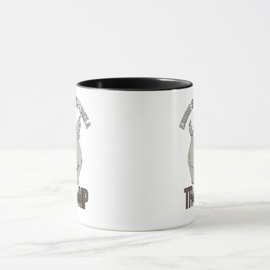 Entschuldigen Sie mich, während ich einen Trump - Tasse (Zentrum)