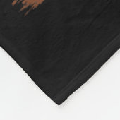 Entschuldigen Sie niemals den Monat Blm Melanin Pr Fleecedecke (Ecke)