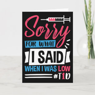 Entschuldigen Sie, was ich gesagt habe, als ich ni Karte