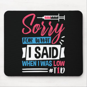 Entschuldigen Sie, was ich gesagt habe, als ich ni Mousepad