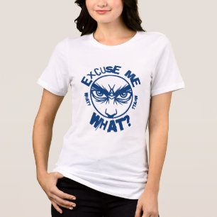 Entschuldigen Sie, was? Tri-Blend Shirt