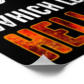Entschuldigen Sie, welche Hölle ist das? Poster (Ecke)