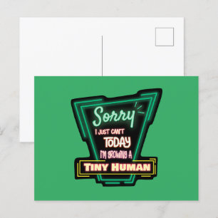 Entschuldigung, aber heute geht es einfach nicht,  postkarte