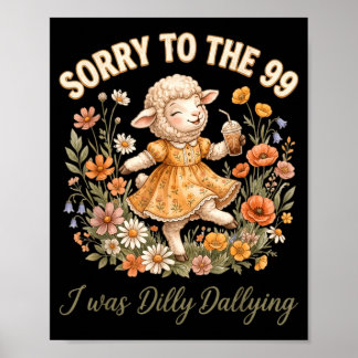 Entschuldigung an die 99, ich habe getödelt, Chris Poster